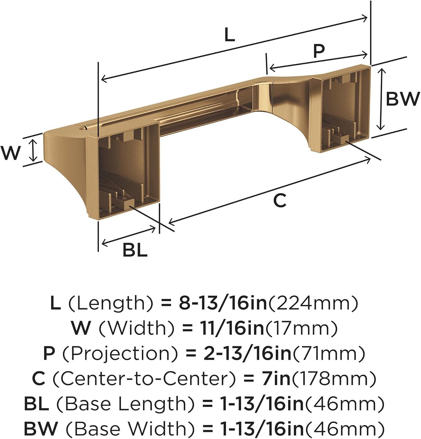 Amerock Mulholland Wall Mounted Pivoting Double Post Toilet Paper Holder