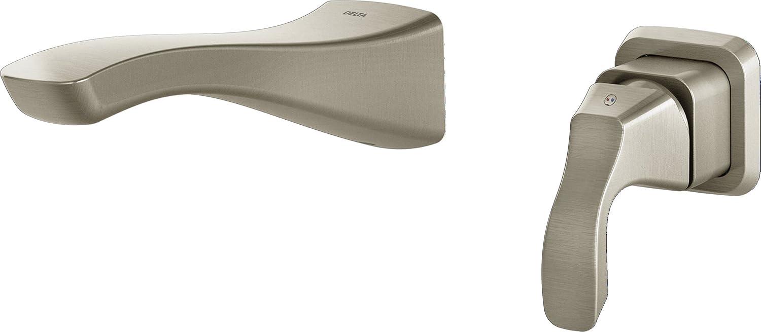 Stainless Steel Modern Wall-Mounted Single Handle Faucet