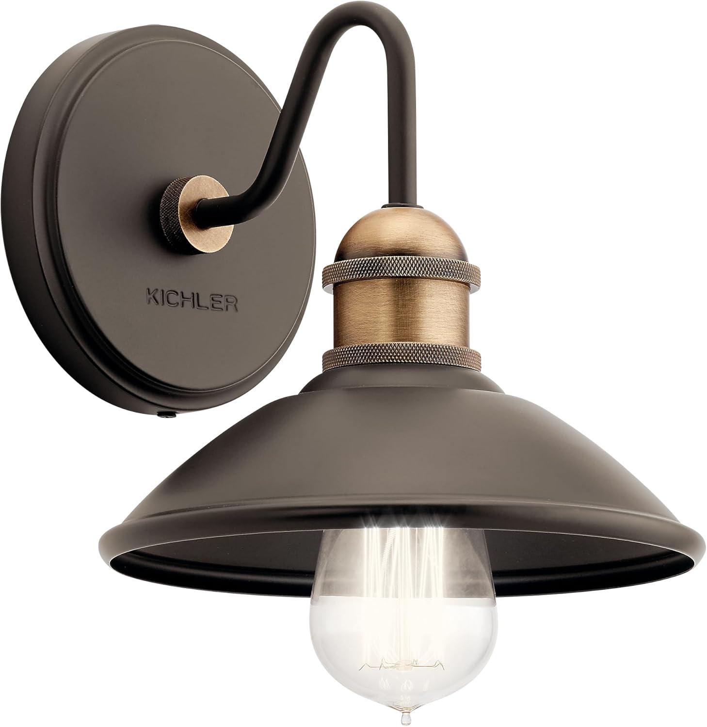 Kichler Lighting Clyde 1 - Light Sconce in  Olde Bronze