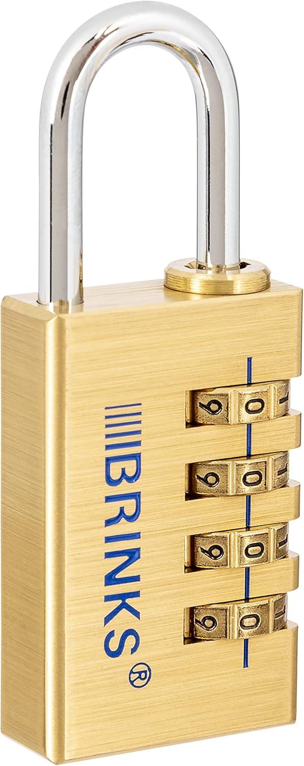 Brinks Home Security 171-30051: 30Mm Solid Brass, Resettable Combination