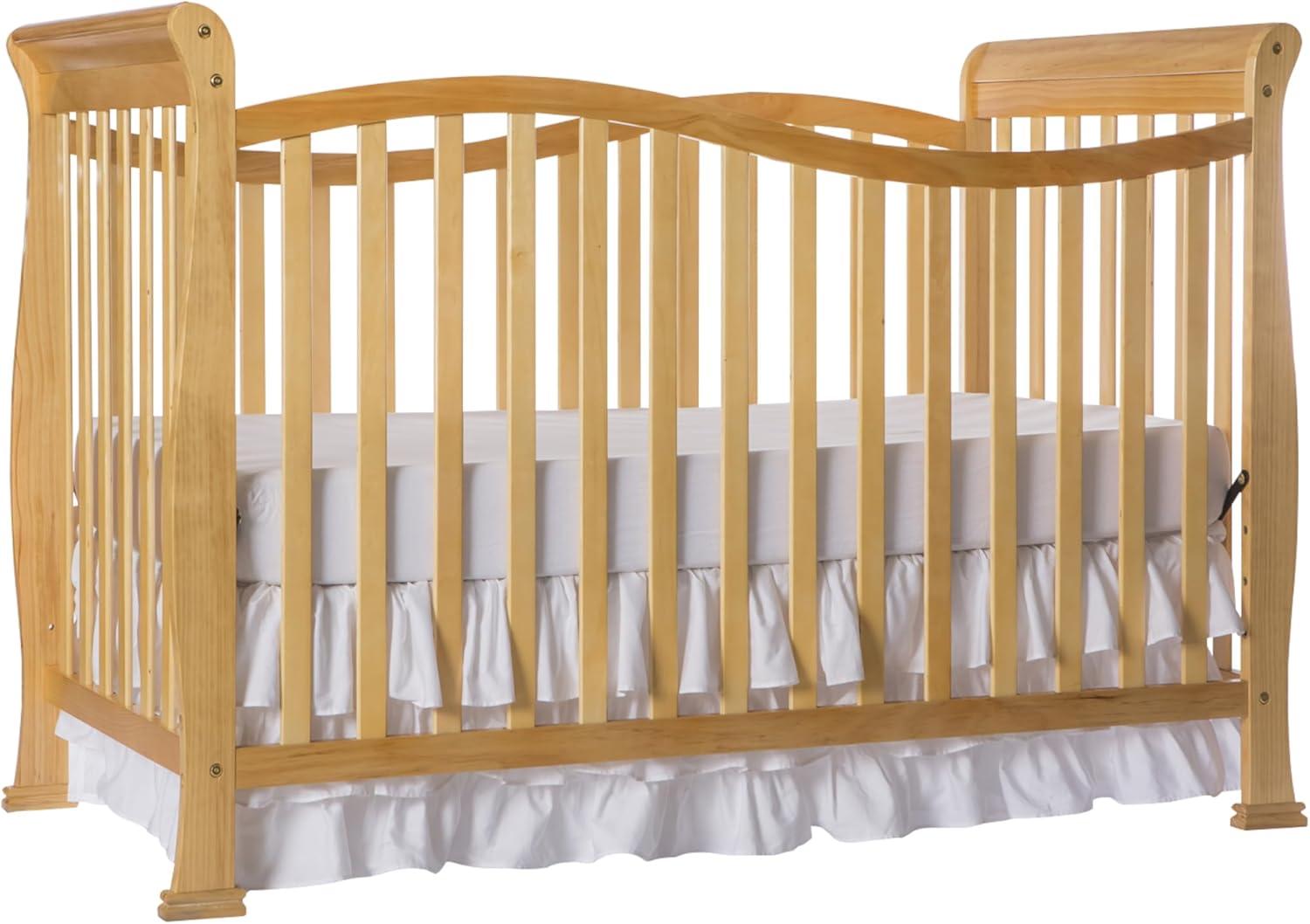 Dream On Me Violet 7-in-1 Convertible Life Style Crib, Natural