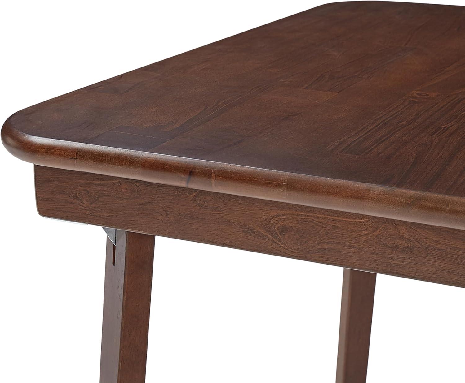 Stakmore Company, Inc. Stakmore Unfinished Straight Edge Folding Table