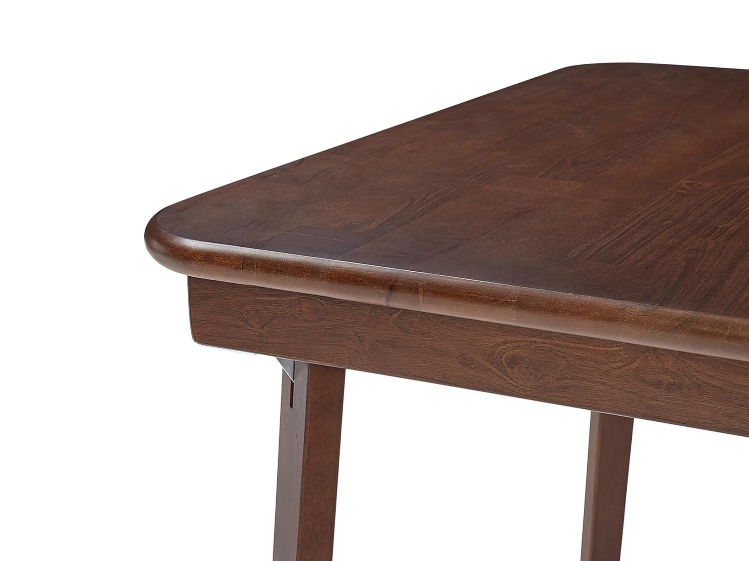 Stakmore Company, Inc. Stakmore Unfinished Straight Edge Folding Table