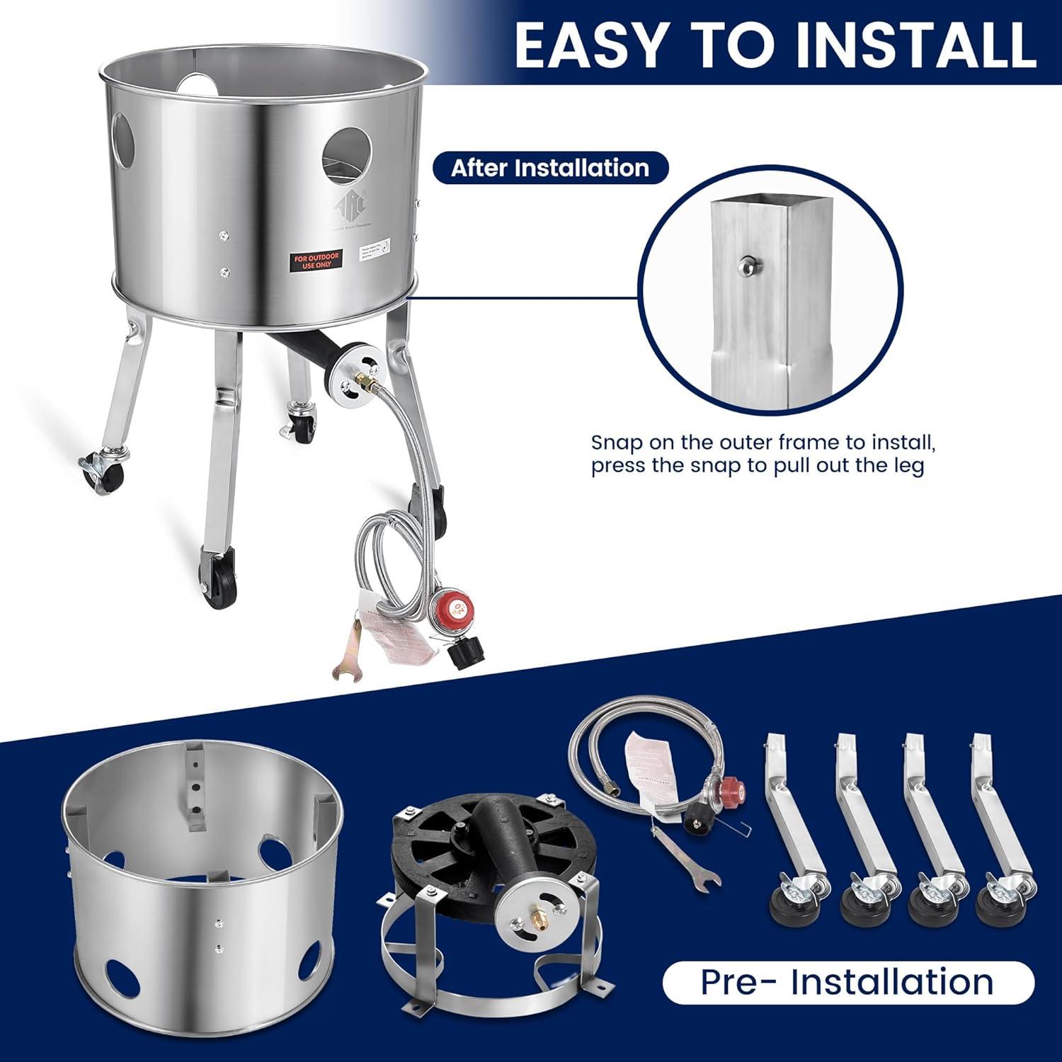ARC ARC Single Burner High Pressure Propane Outdoor Stove