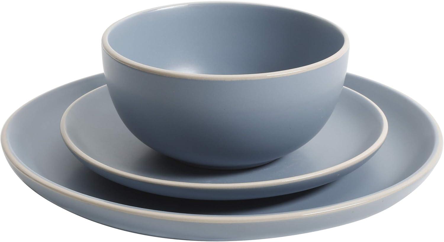 Gibson Home Remi 12pc Dinnerware Set - Blue