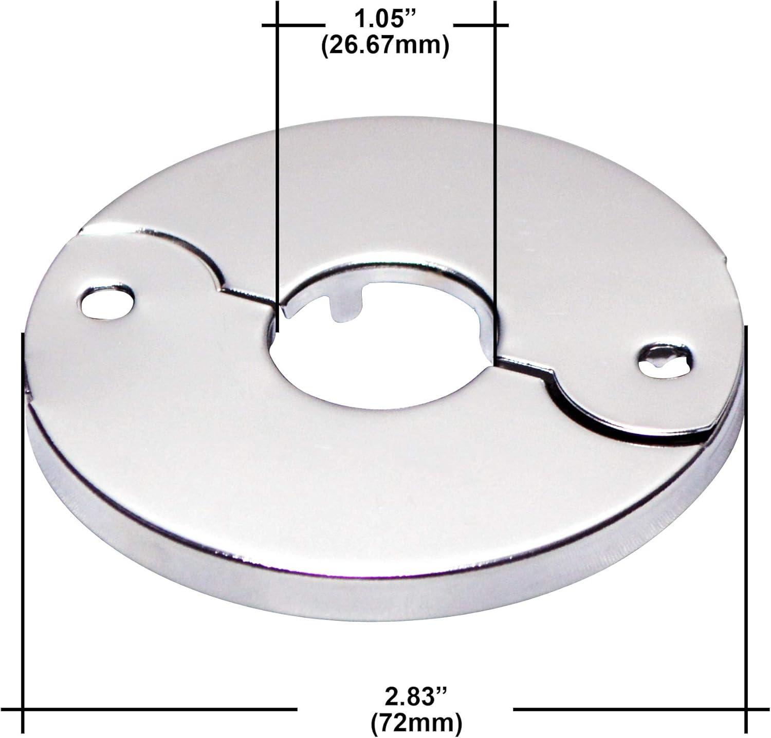 Floor and Ceiling Plate Cover Split Flange Replacement and Repair Kit