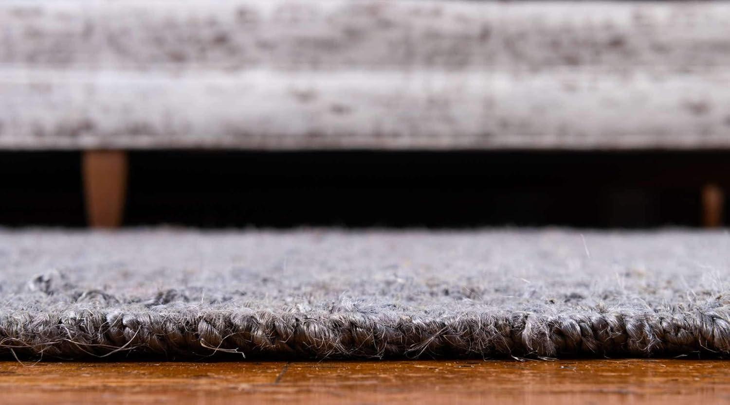 Unique Loom 2' 7 x 6' 1 Chunky Jute Runner Rug