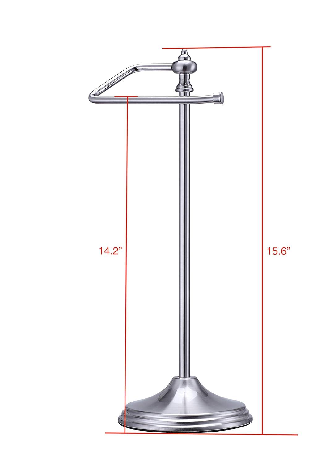 Heavy Weight Classic Decorative Metal Fingertip Towel Holder Stand