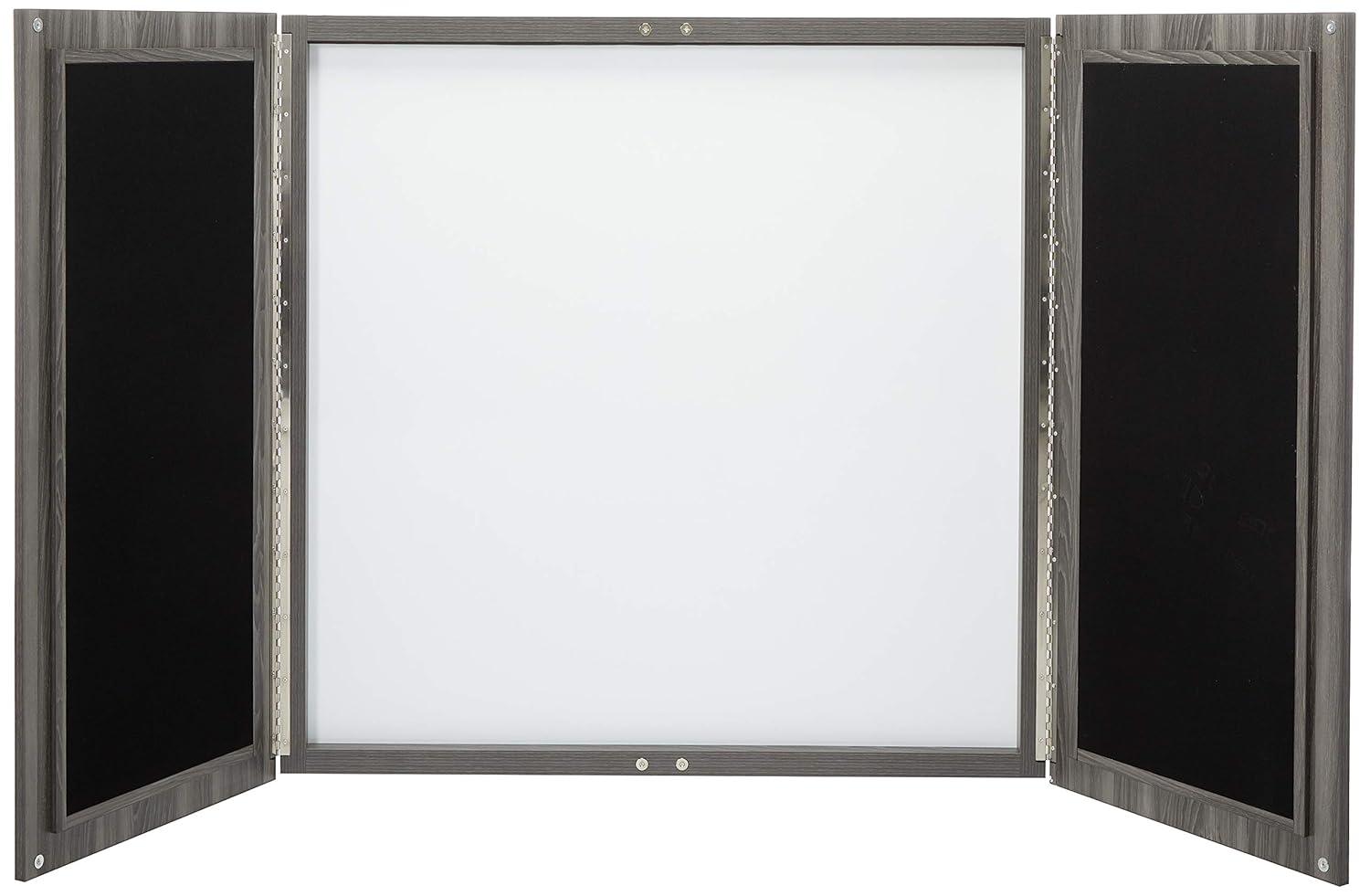 Safco Products Company Medina Series Enclosed Whiteboard, 48 x 48