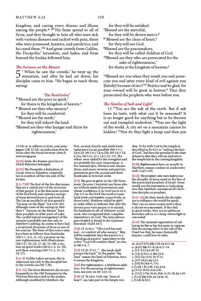 New American Bible-NABRE - by  Catholic Bible Press (Hardcover)