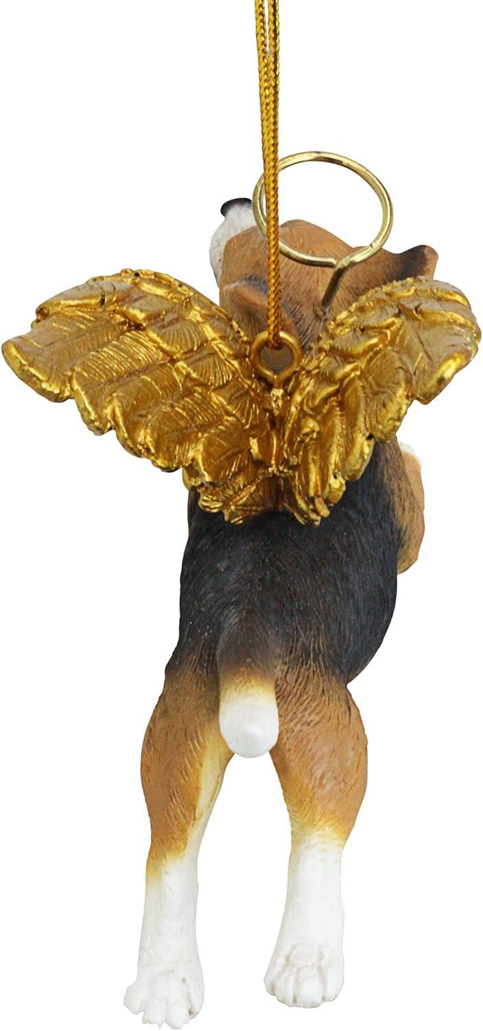 Design Toscano Honor the Pooch Pug Holiday Dog Angel Ornament