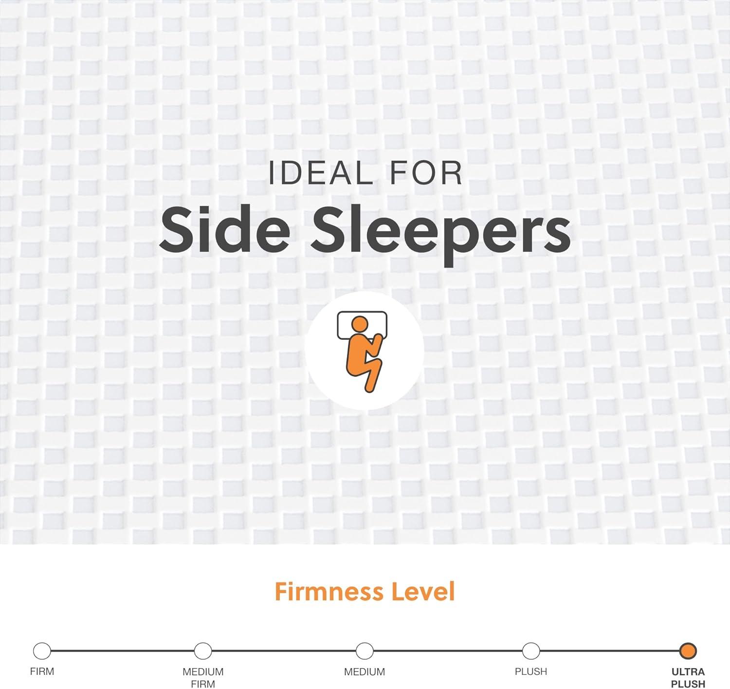 Signature Design by Ashley Signature Design by Ashley Chime Ultra Plush Charcoal Infused Memory Foam Mattress