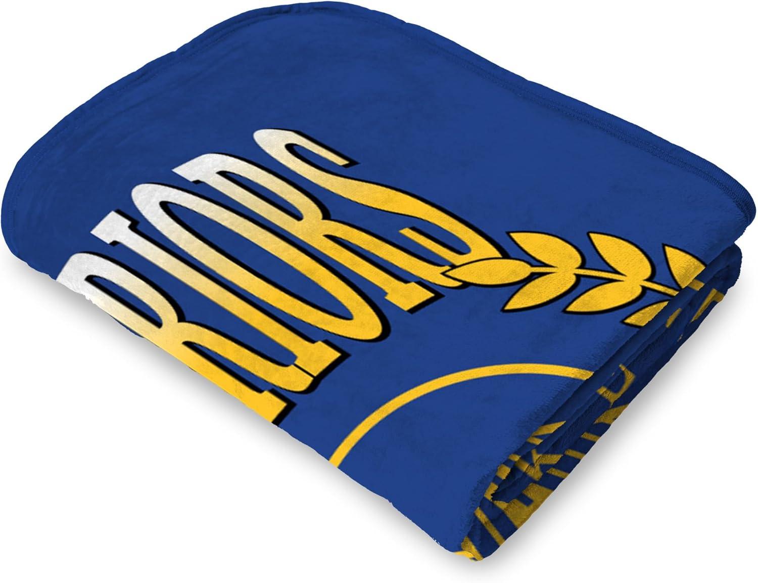 Golden State Warriors  NBA Plateau Silk Touch Throw Blanket 46X60 Inches