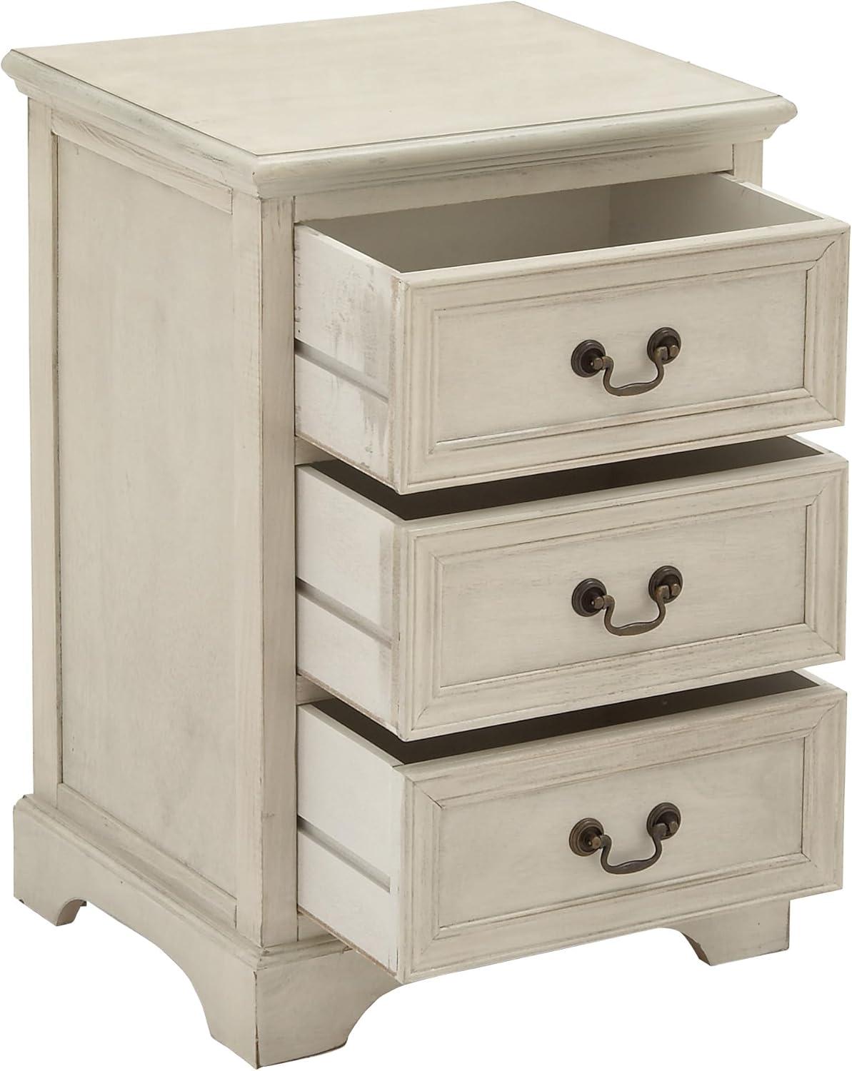 Freeman Solid Wood Top 3 - Drawer End Table