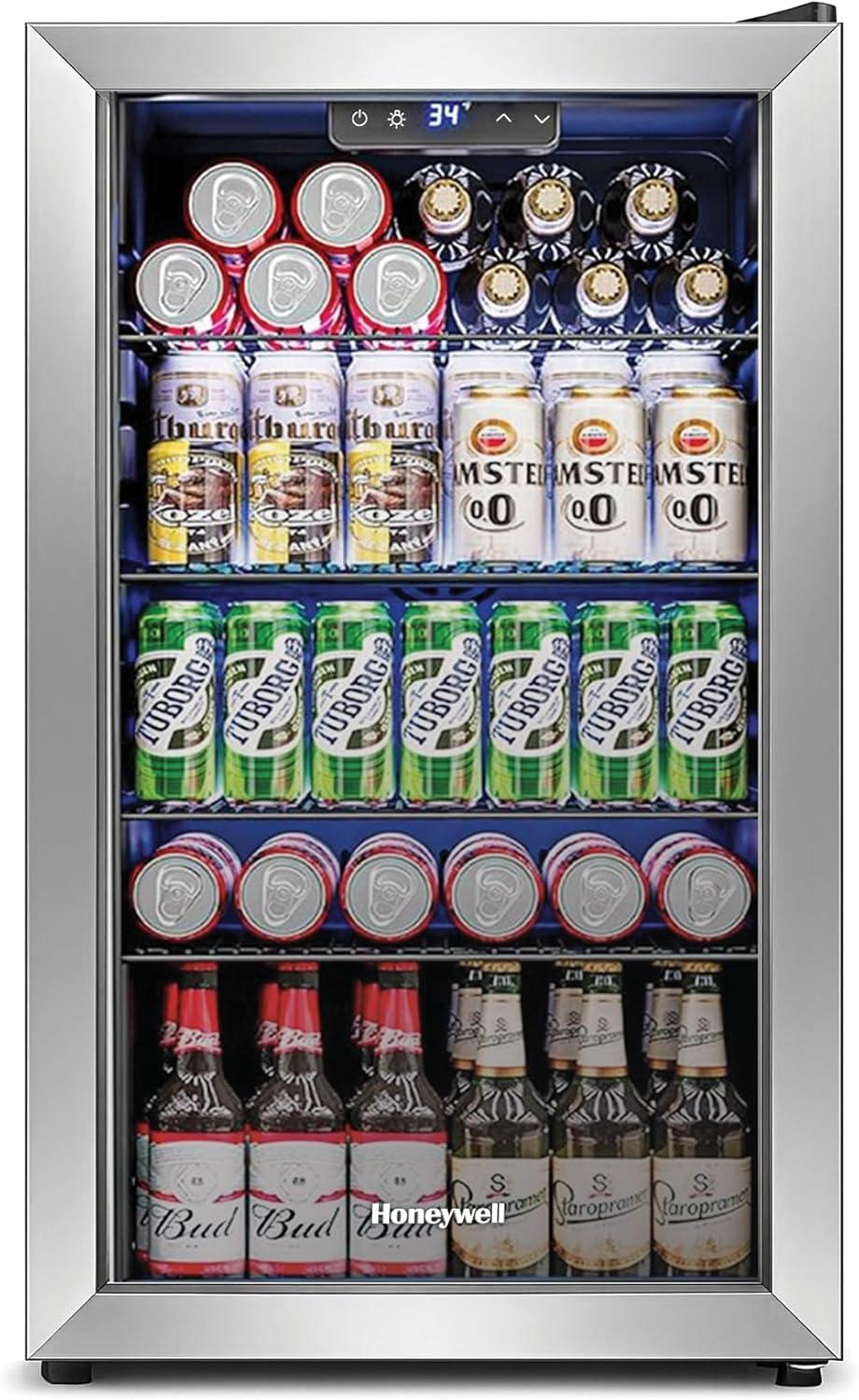 Honeywell 116 Cans (12 oz.) Freestanding Beverage Refrigerator & Reviews | Wayfair