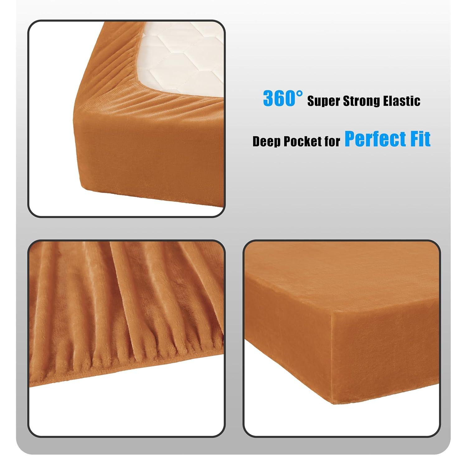 Microplush Fleece Bed Sheet Set