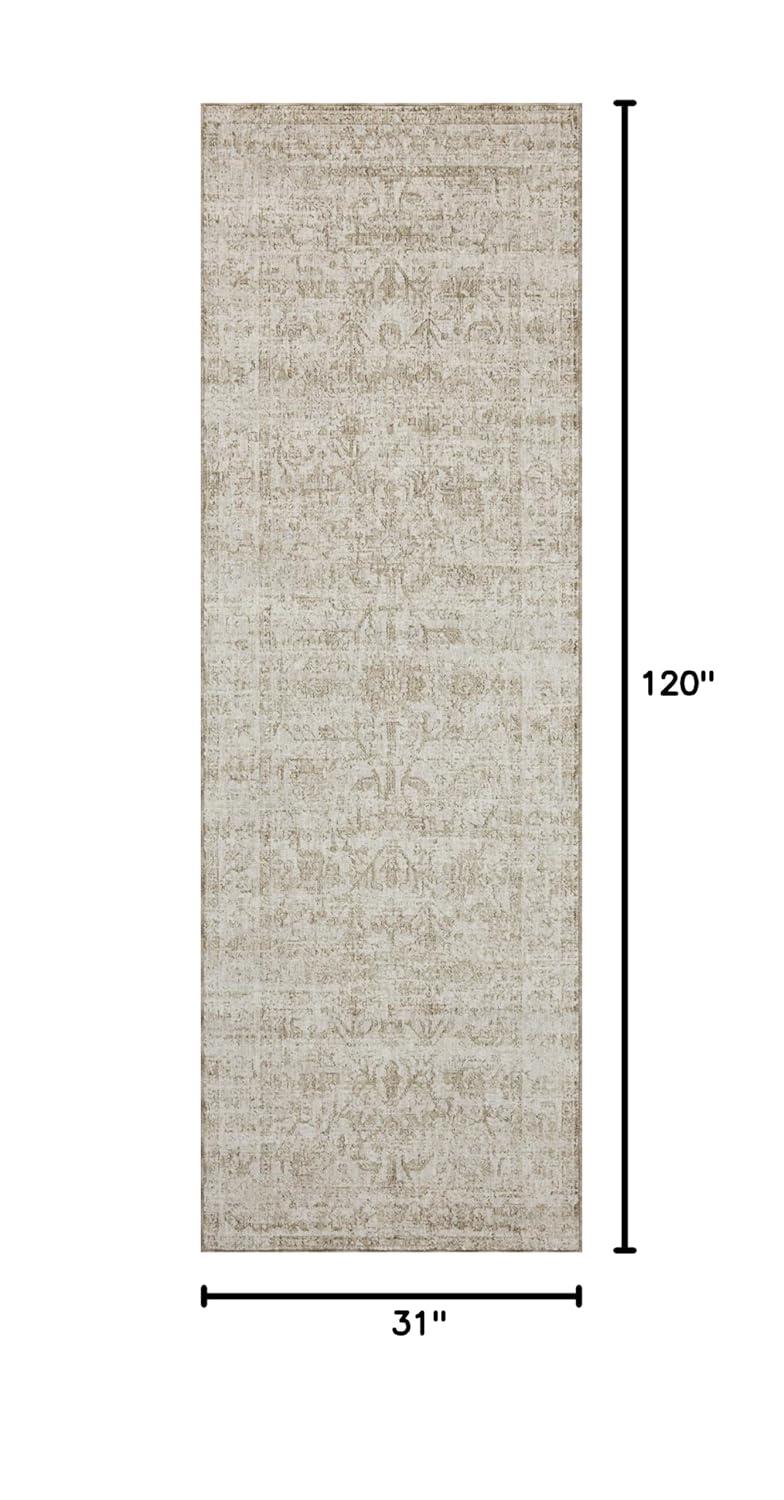 Honora Rug by Amber Lewis x Loloi - Ivory and Natural / 2'7" x 10' Runner
