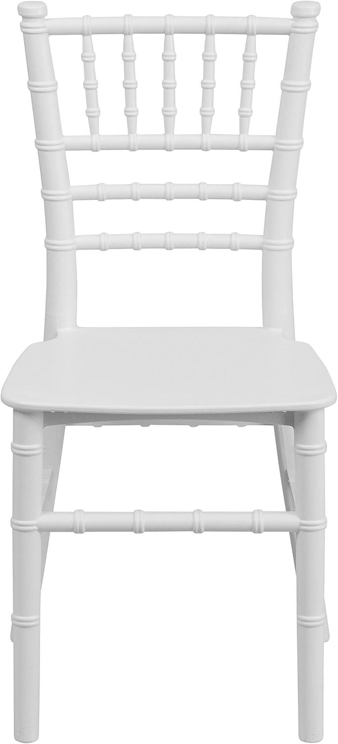 Child White Party and Event Chiavari Chair for Commercial and Residential Use