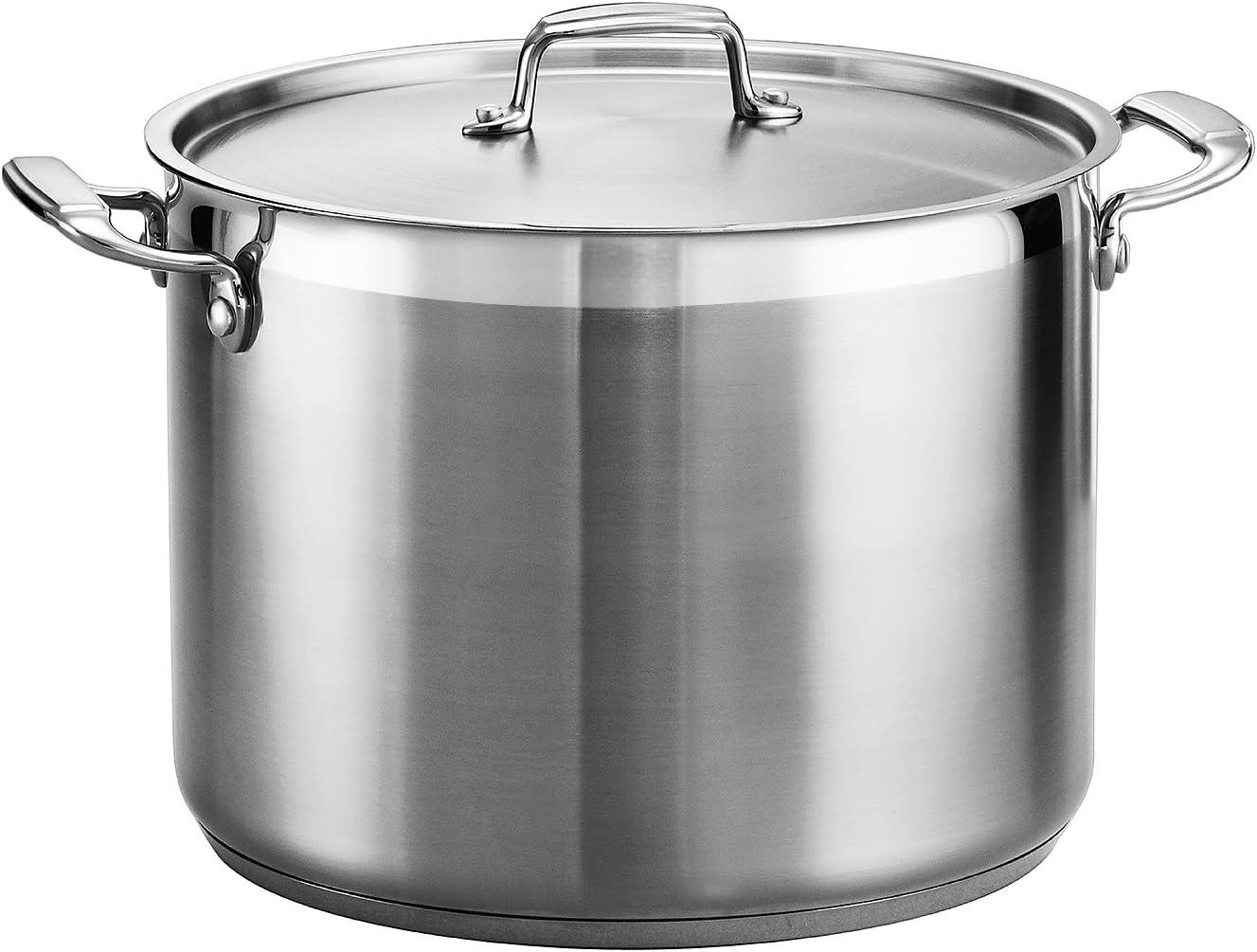 Tramontina Gourmet Aluminum Stock Pot with Lid