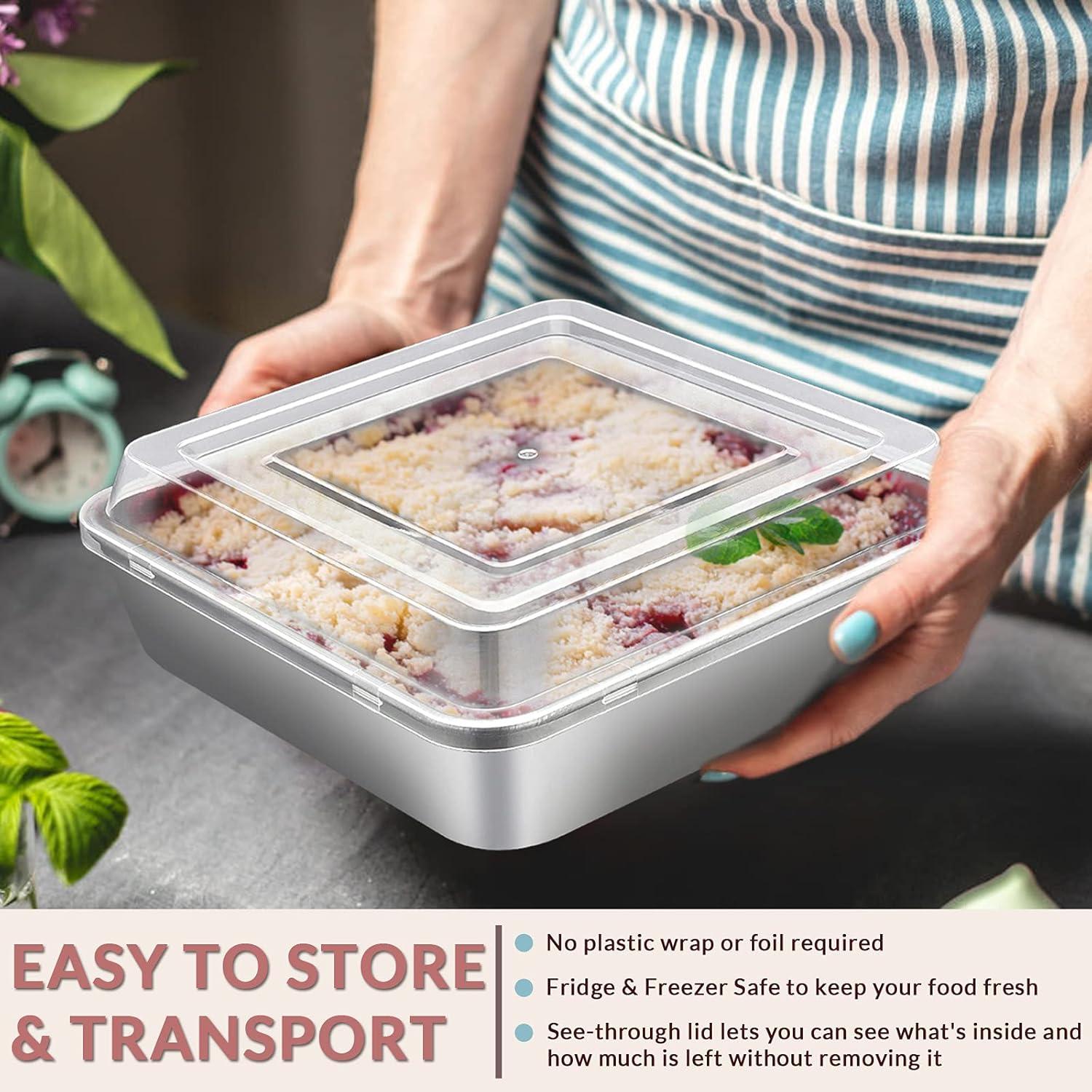 Nordic Ware Nordic Ware Natural Commercial Square Cake Pan with Lid