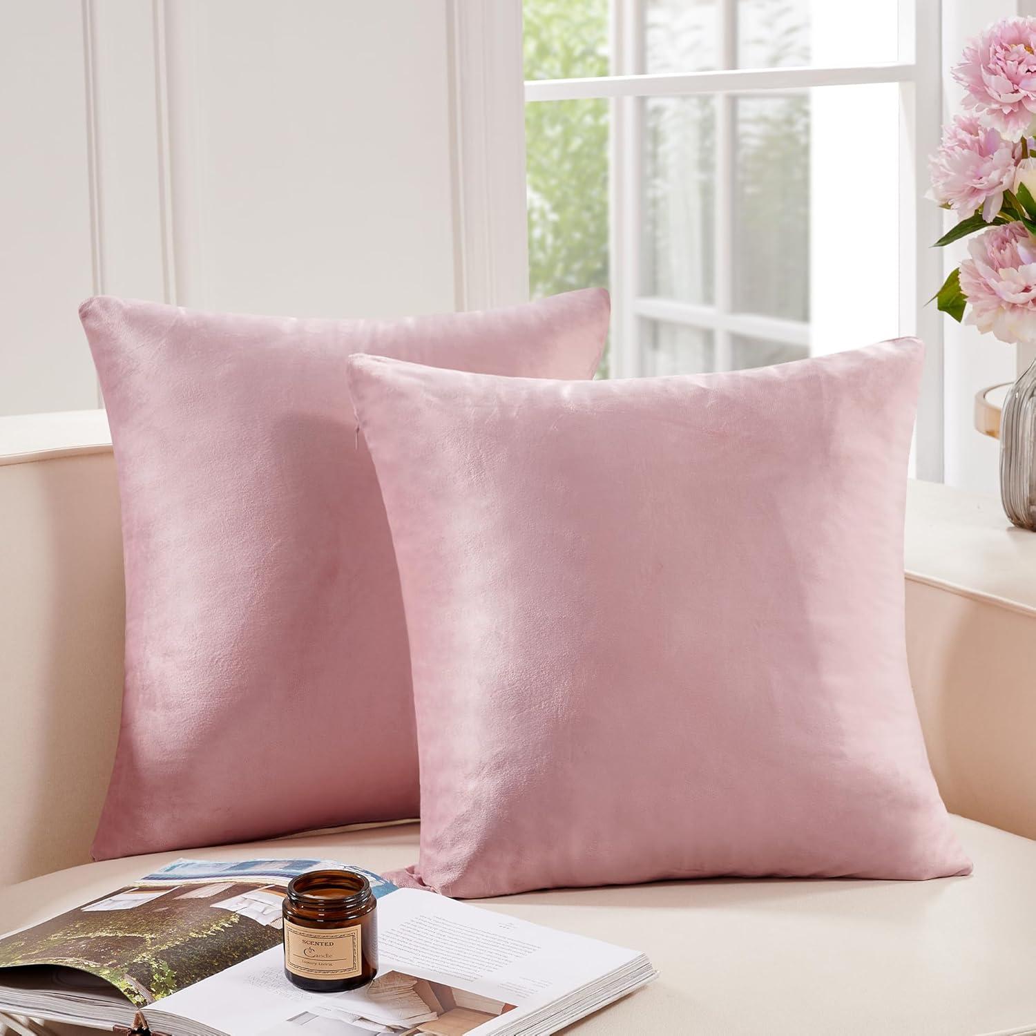 Velvet Reversible Pillow Cover (Set of 2)