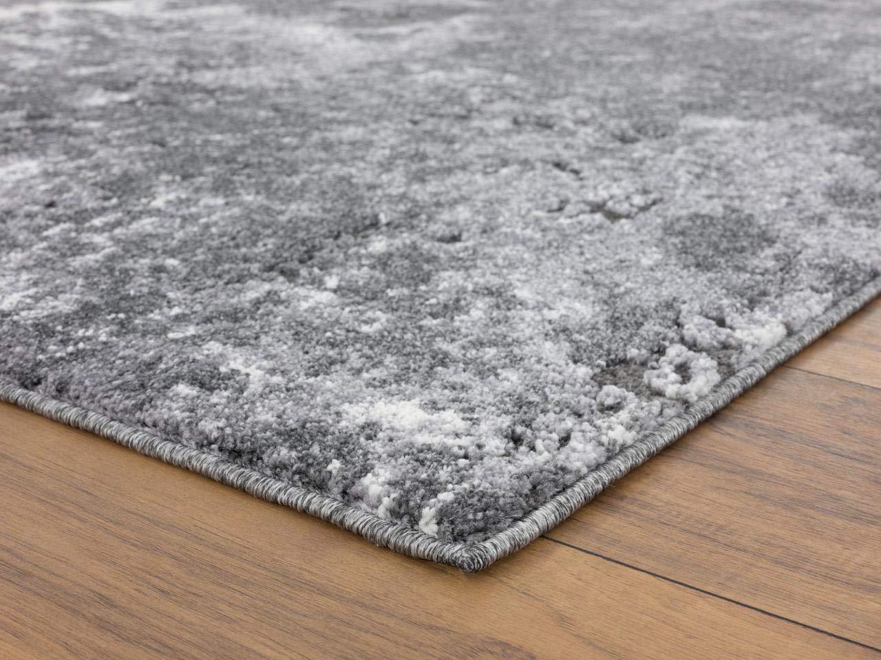 Luxe Weavers Beverly Collection Blue 8x10 Modern Abstract Area Rug