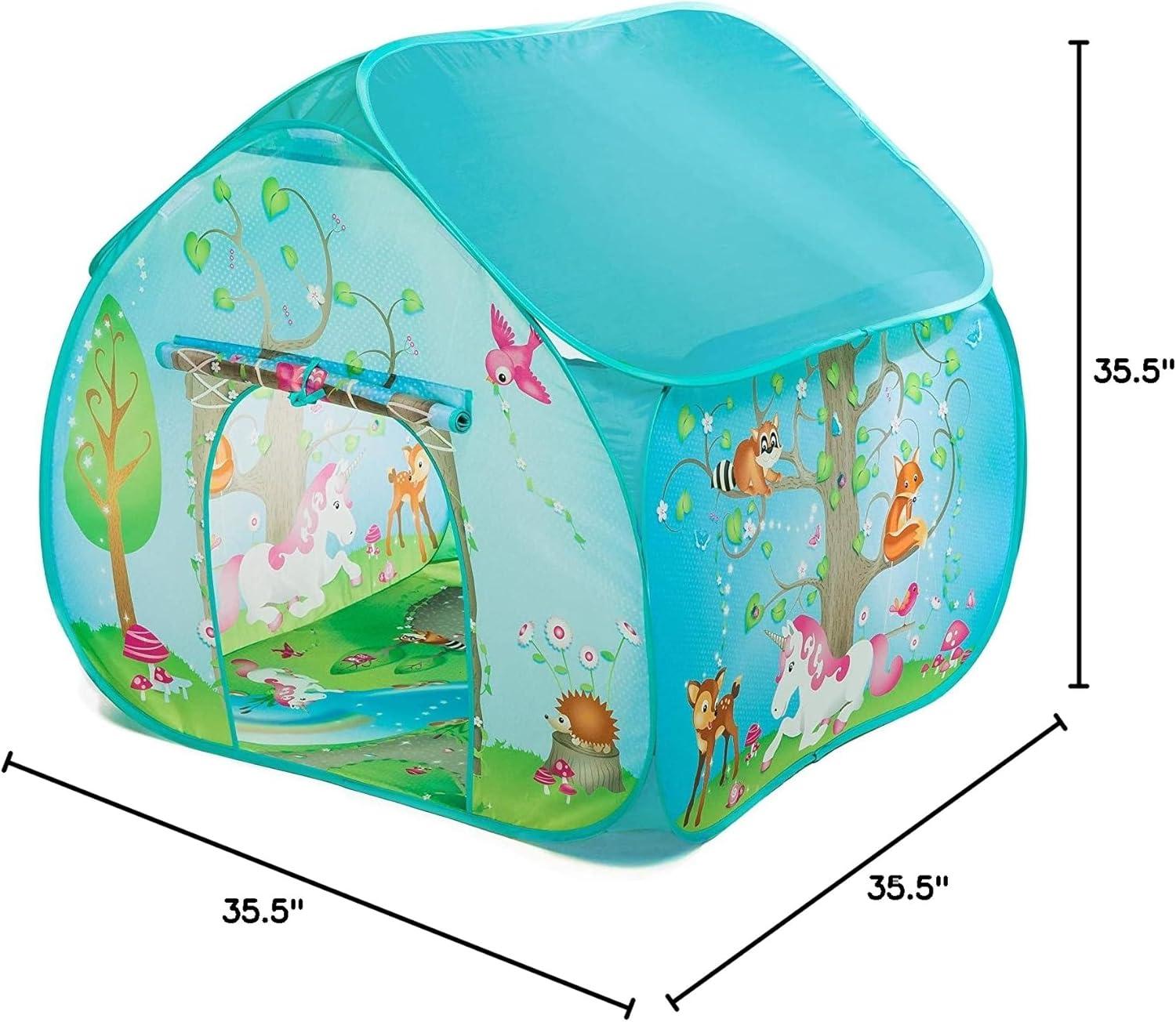 Pop It Up Fun2Give Enchanted Forest Play Tent, Blue