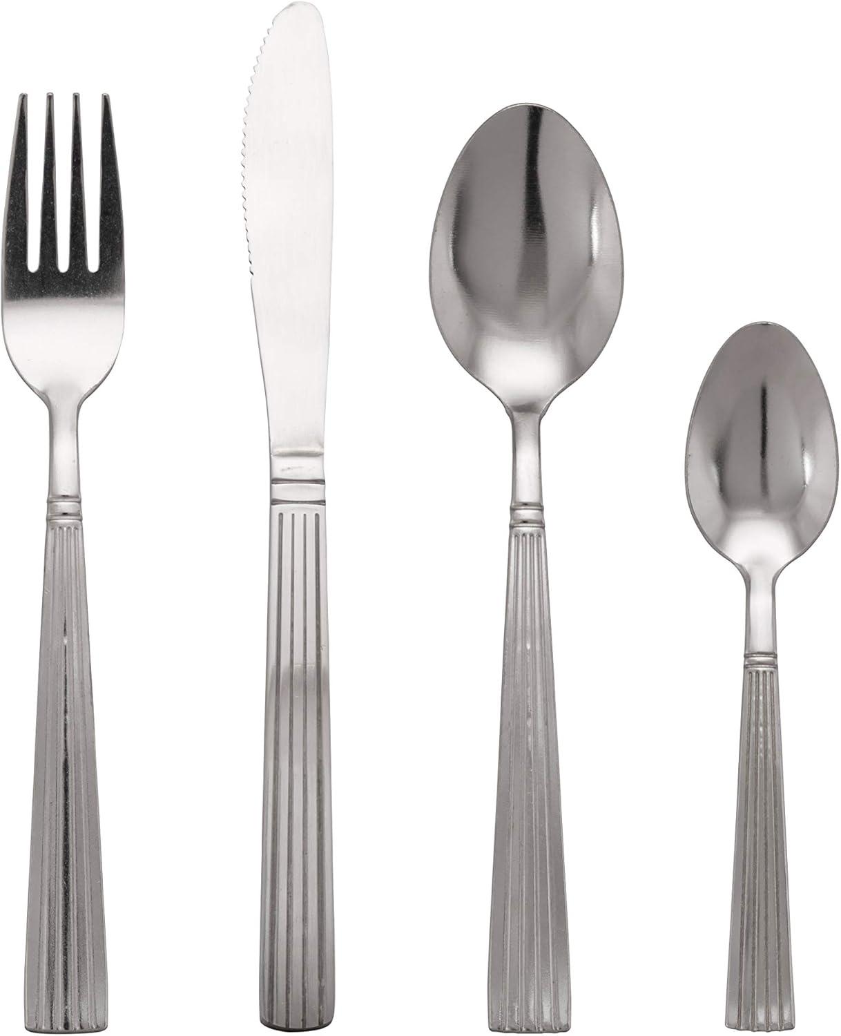 10 Strawberry Street Nova Black Round 62-Piece Stoneware Dinnerware Set, Service for 6