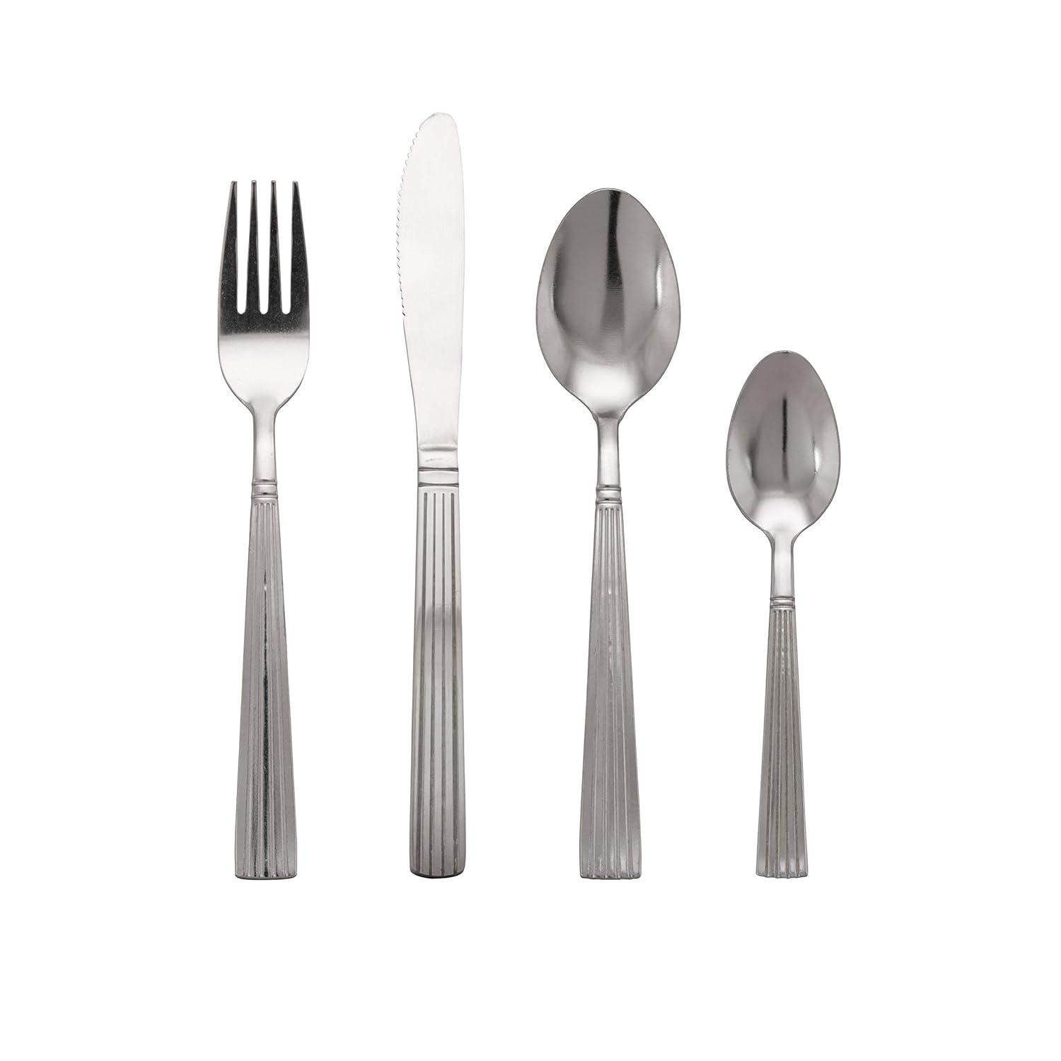 10 Strawberry Street Nova White Round 62-Piece Stoneware Dinnerware Set, Service for 6