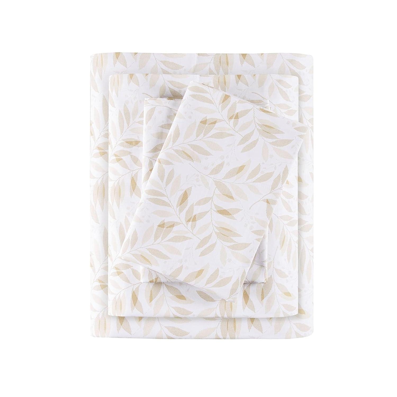 Madison Park Essentials 200 Thread Count Printed Cotton 200 Thread Count Printed 100% Cotton Sheet Set