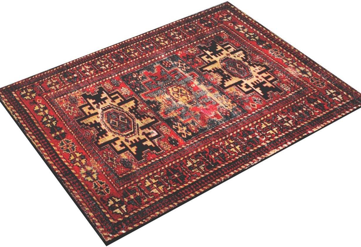 Vintage Hamadan VTH213 Power Loomed Indoor Area Rug - Red/Multi - 8'9"x11'9" - Safavieh.