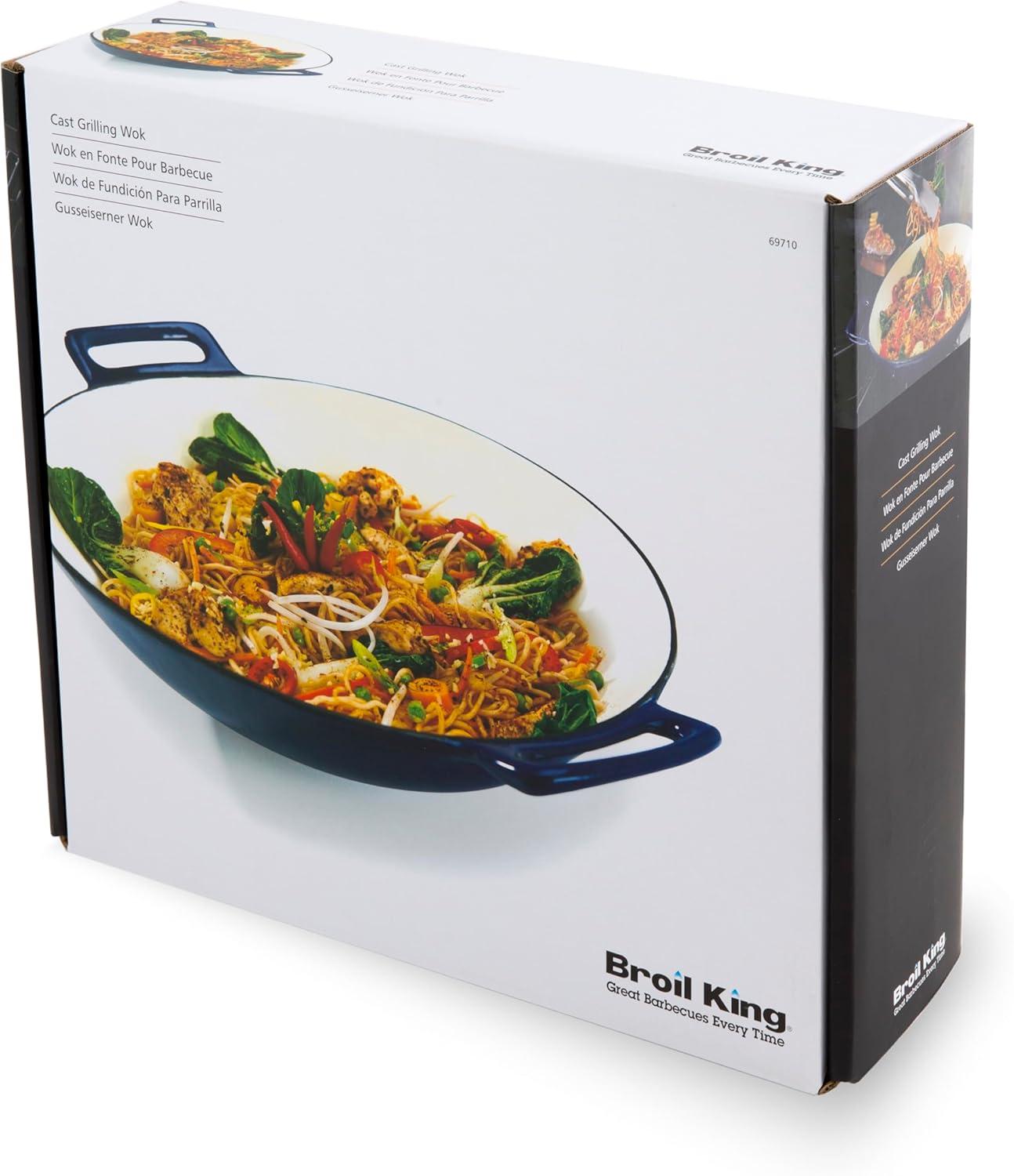 Broil King Porcelain Cast Iron Wok