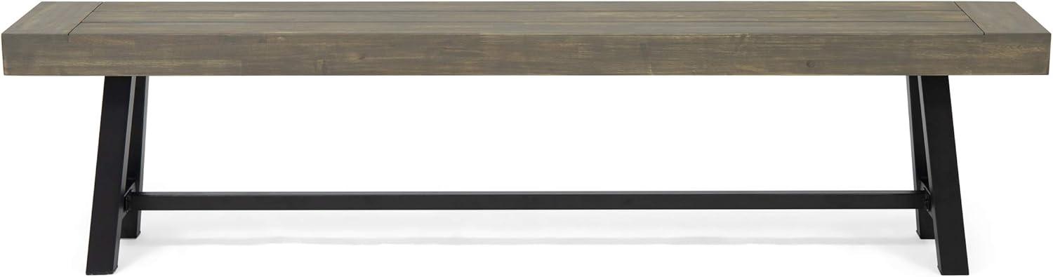 Nedlands Acacia Wood Outdoor Bench