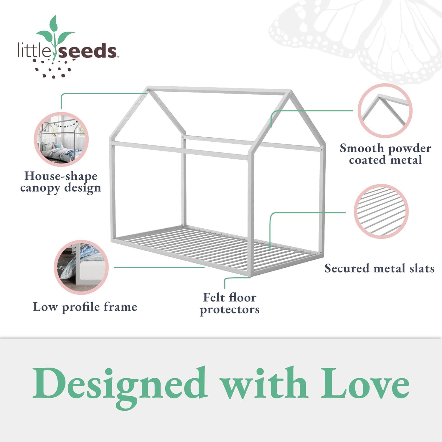 Skyler Metal Montessori House Bed