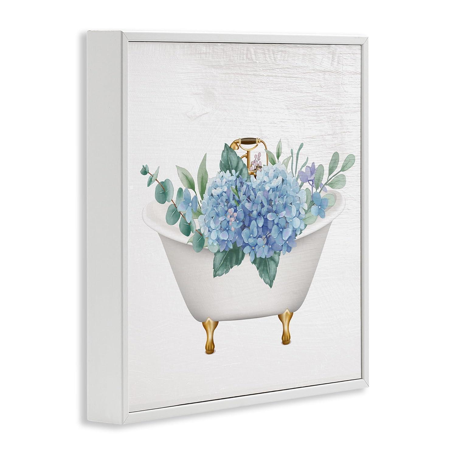 Stupell Industries " Chic Bathtub Hydrangea Blossoms " by Lil' Rue