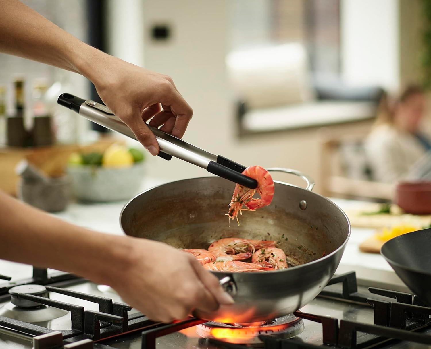 Joseph Joseph Joseph Joseph Elevate™ Fusion 2-Piece Tong Set with Integrated Tool Rests