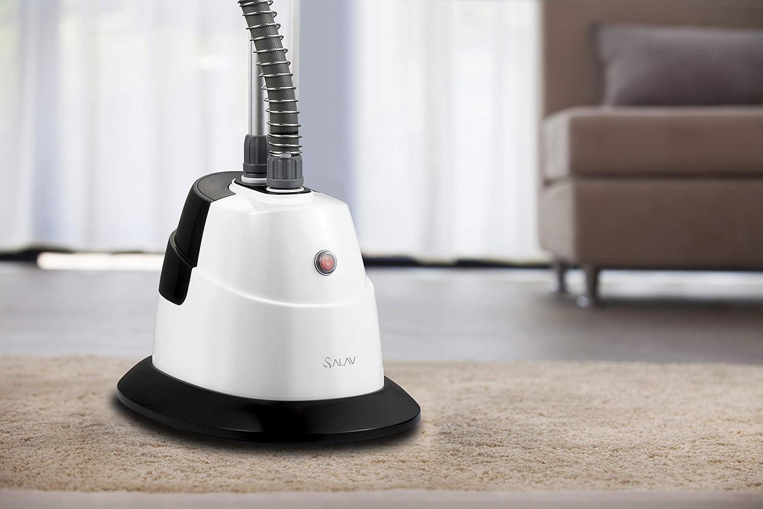 Salav Performance Series Single-Bar Garment Steamer with 360-Swivel Folding Adjustable Hanger & Reviews | Wayfair