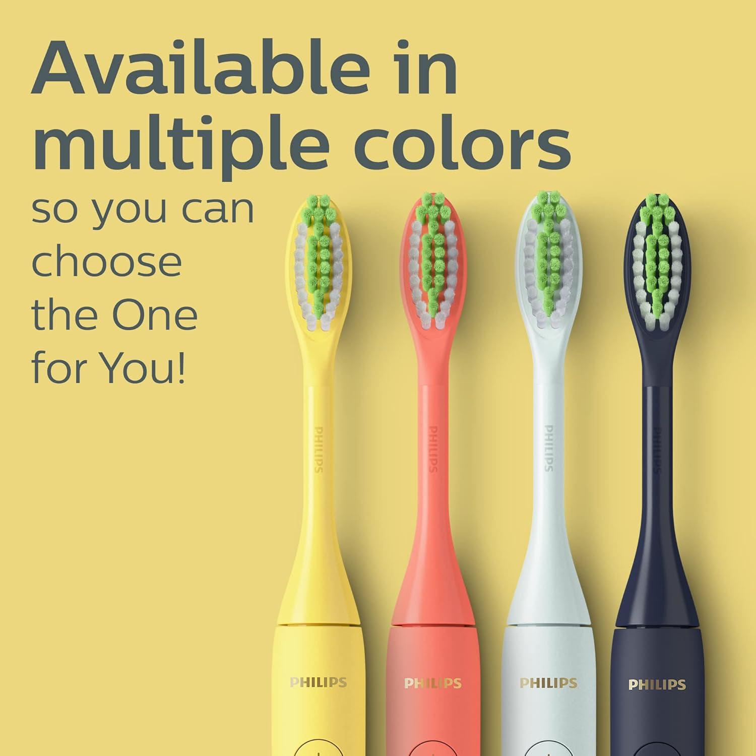 Philips One By Sonicare Battery Toothbrush, Mango, HY1100/02