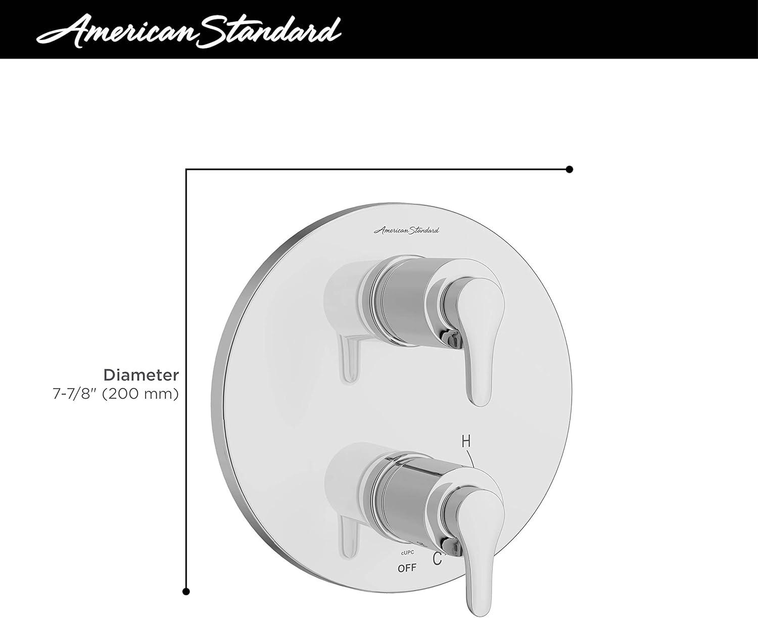 American Standard Studio S Shower Trim in Brushed Nickel