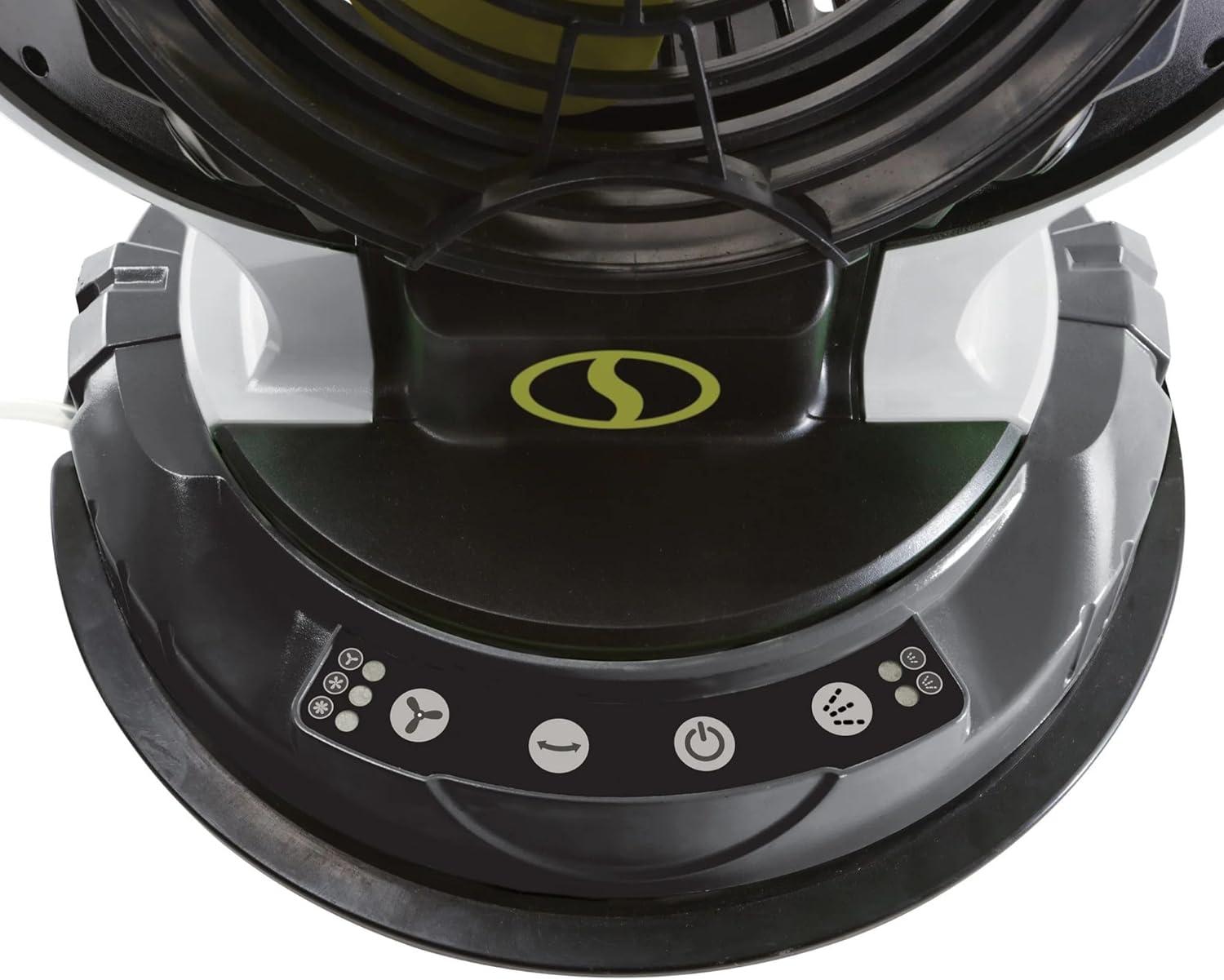 Sun Joe 24 Volt IONMAX Cordless Misting Fan Kit, Indoor or Outdoor, with 6 Gallon Portable Bucket, 60 Square Foot Coverage, 2.0-AH Battery and