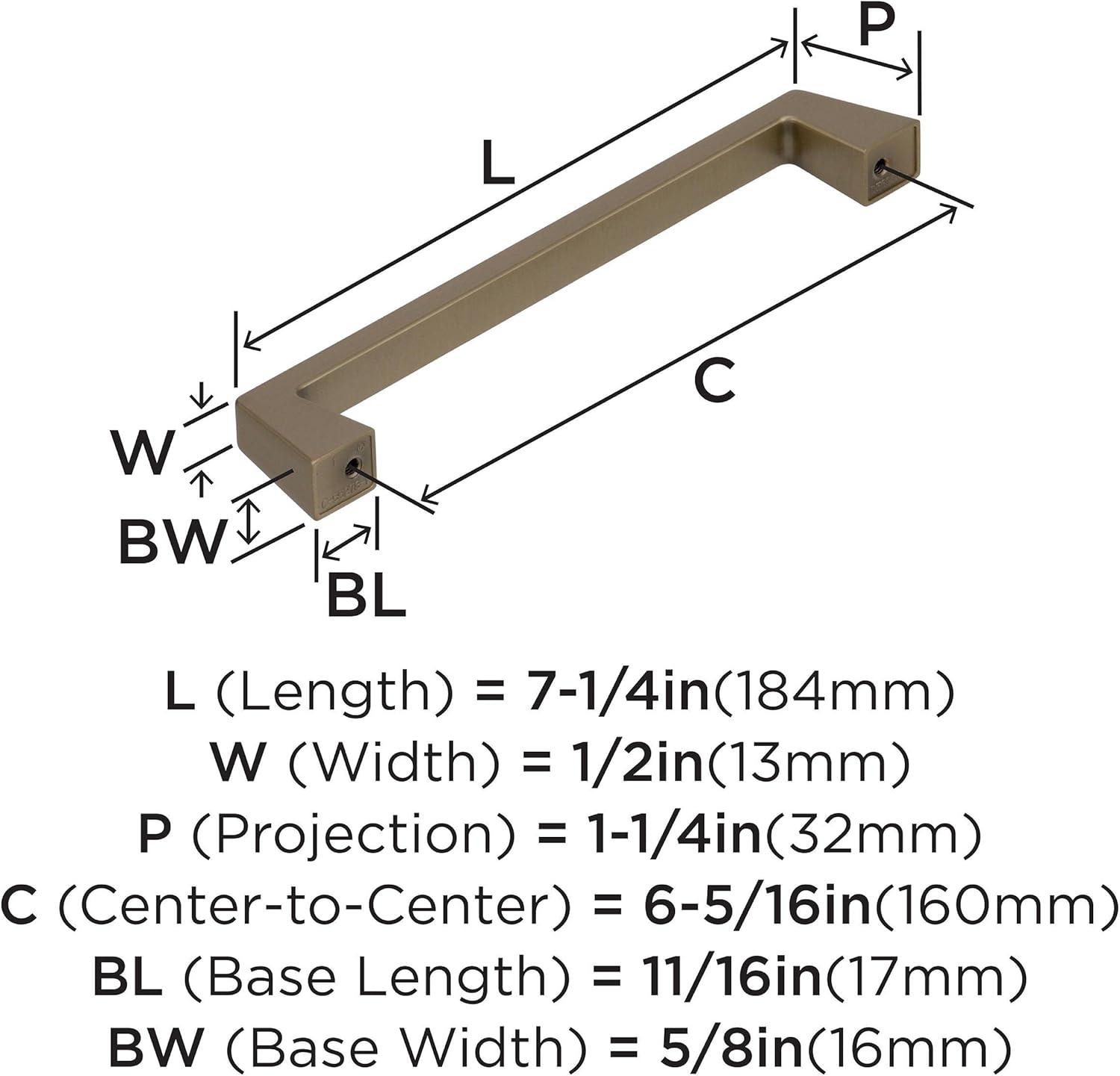 Blackrock 6.3125" Center to Center Bar Pull