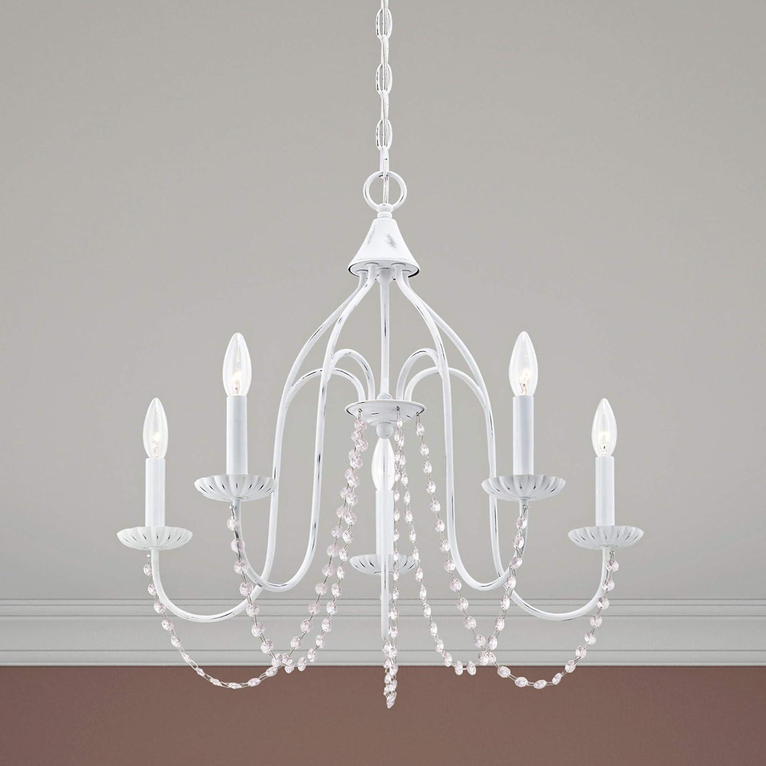 Livex Lighting Alessia 5 - Light Chandelier in  English Bronze