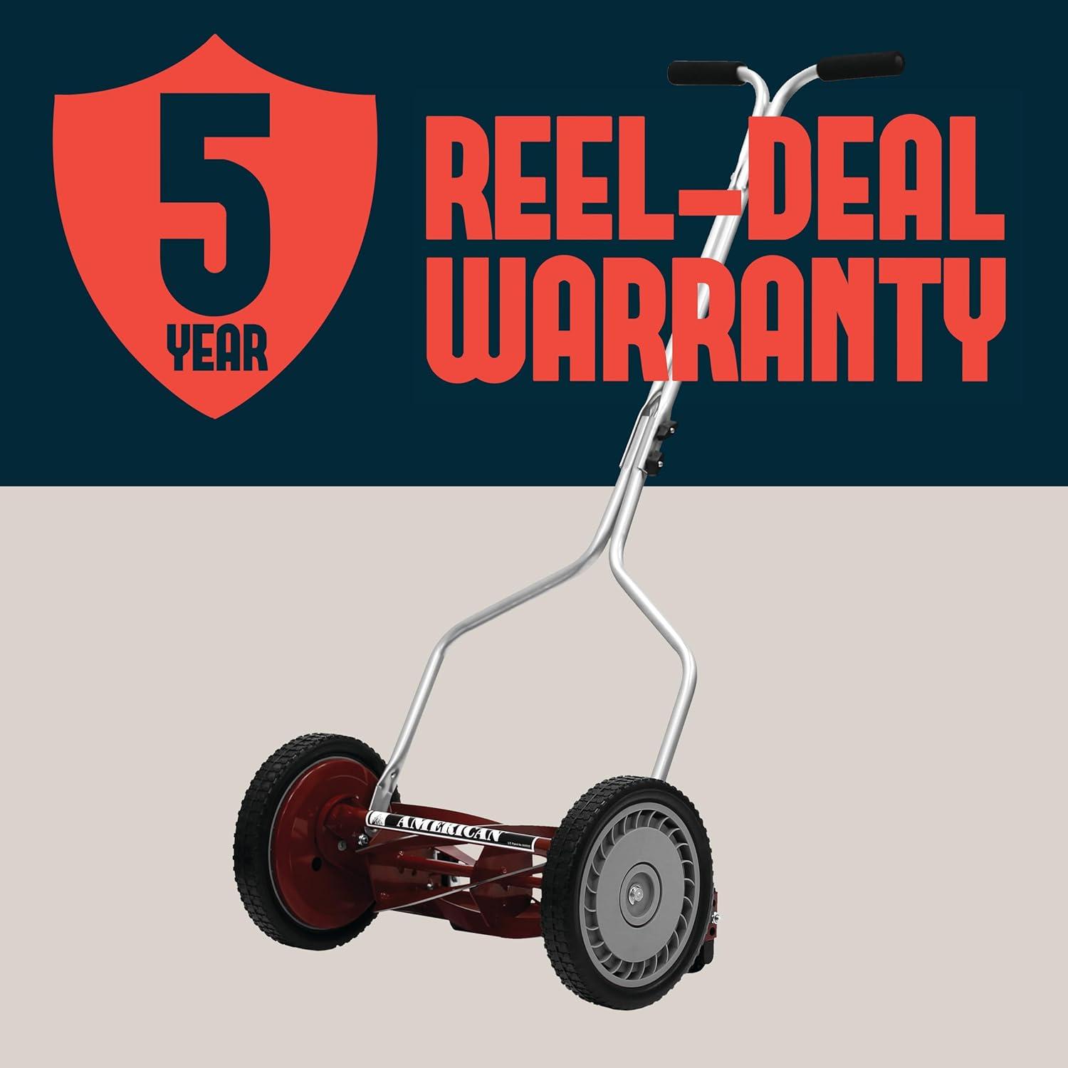 American Lawn Mower   Reel  14 in. Push  Reel Lawnmower