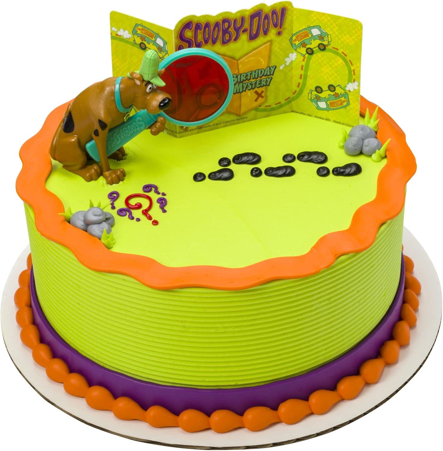 Scooby Doo Mystery Revealed Cake Topper Decorating Set