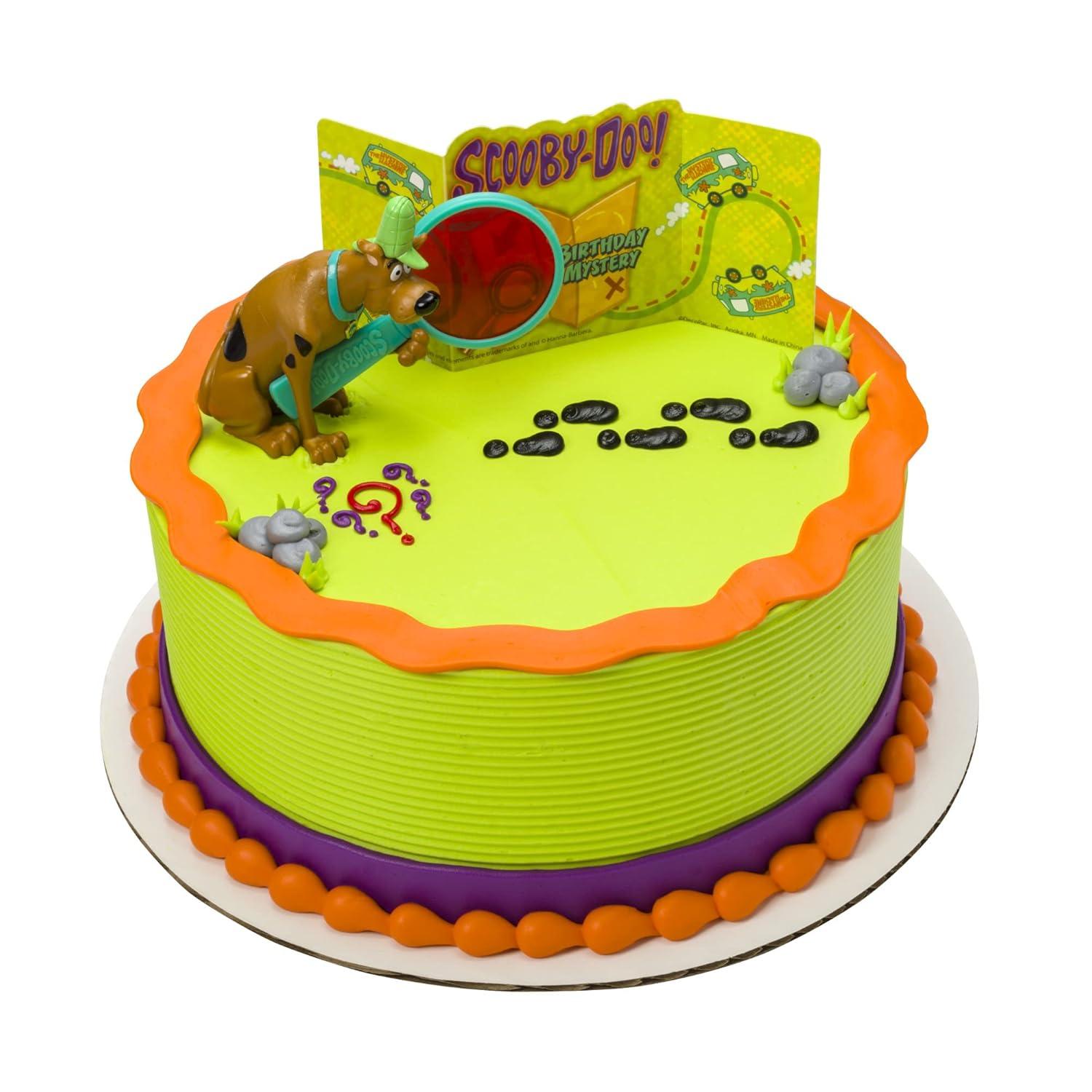 Scooby Doo Mystery Revealed Cake Topper Decorating Set