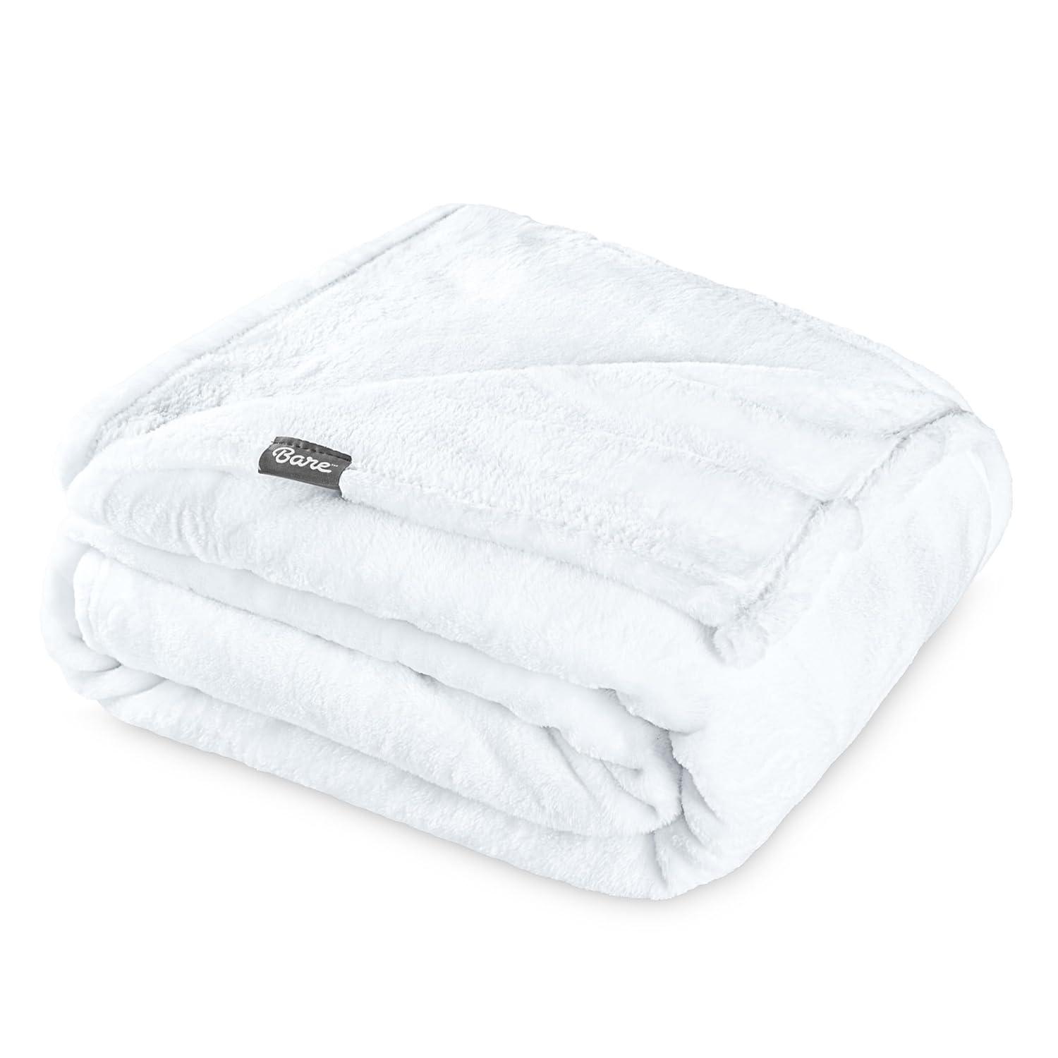 Bare Home Bare Home Microplush Fleece Blanket - Fuzzy, Warm, Bed/Throw Blanket