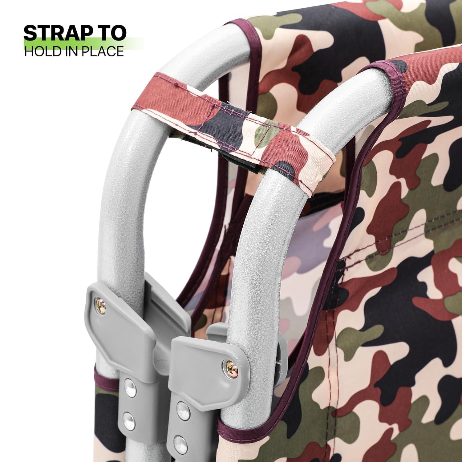 Magshion Portable Military Fold Up Camping Bed Cot + Free Storage Bag Camo