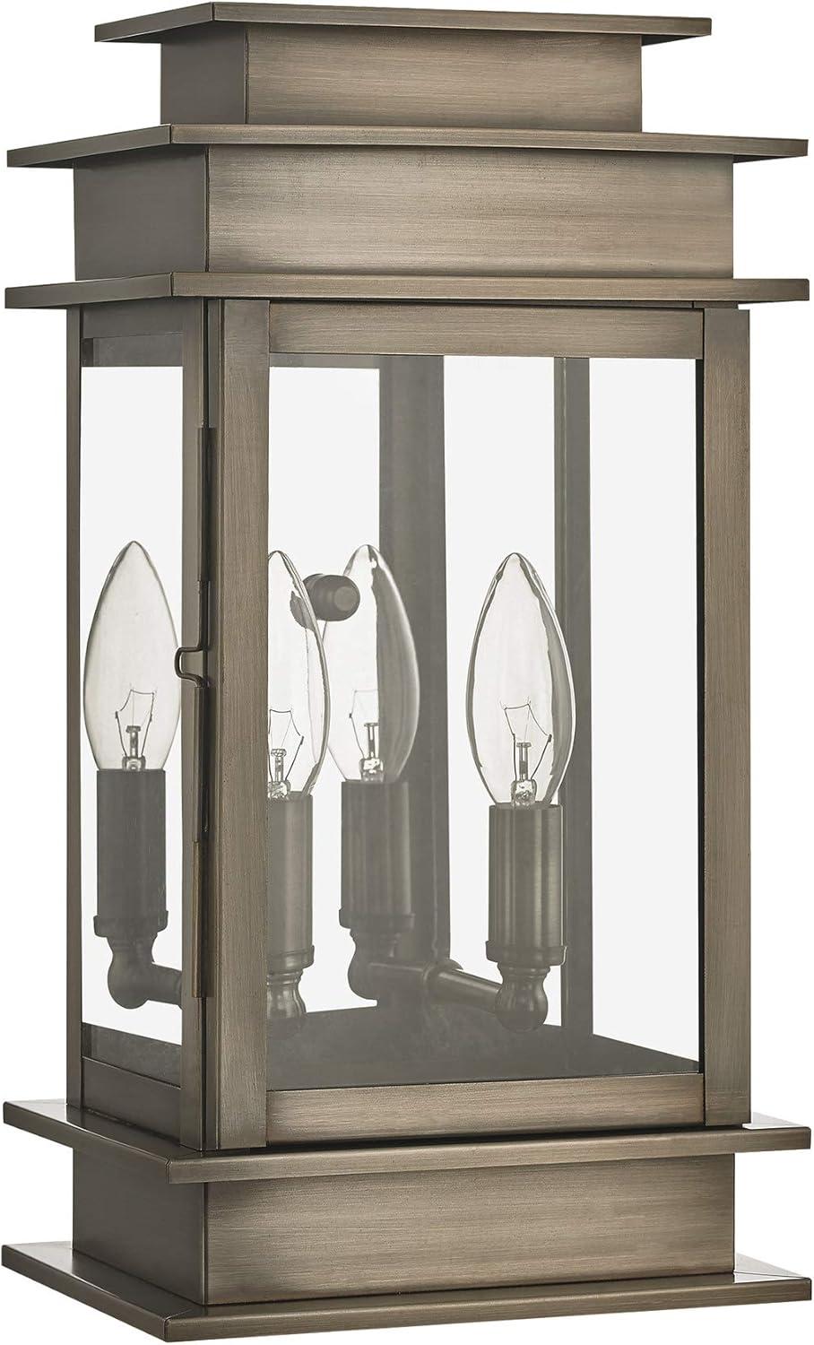 Livex Lighting Princeton 2 - Light Wall Light in  Antique Brass