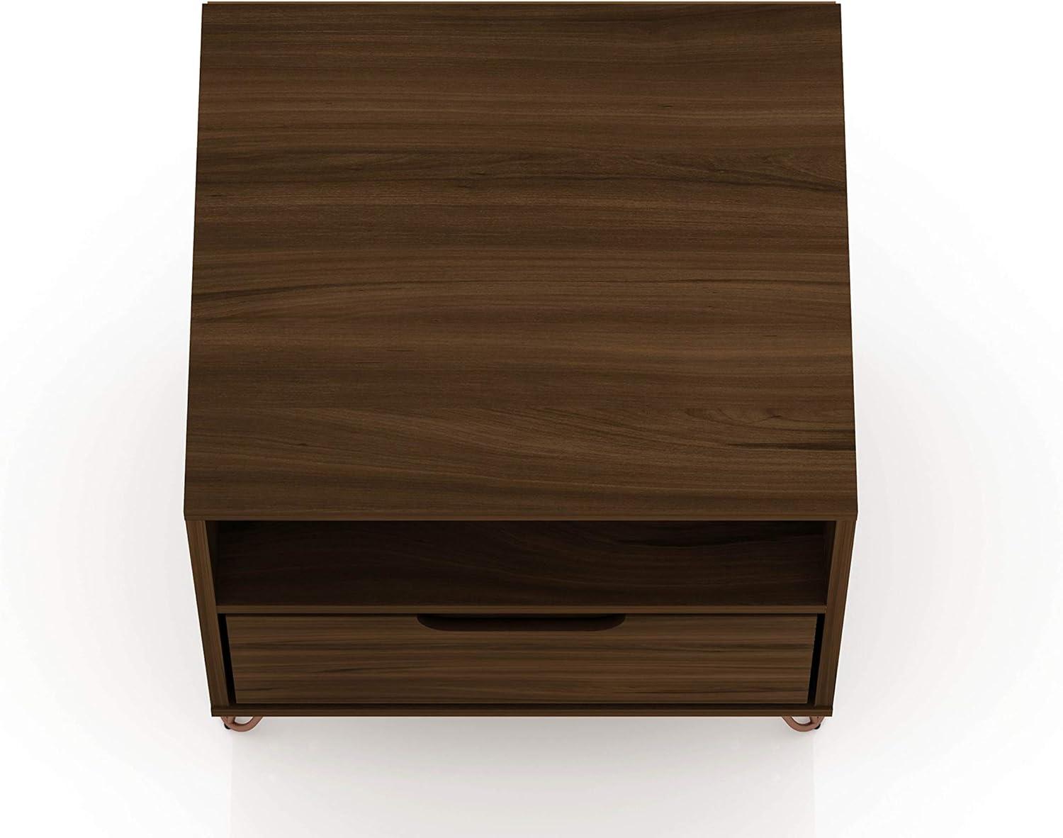 1.0 Rockefeller Nightstand - Manhattan Comfort