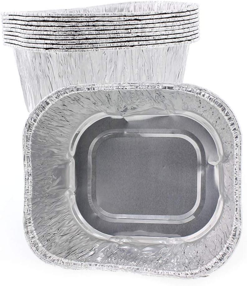 Yukon Glory Aluminum Dishwasher Safe Disposable Drip Pans (Set of 10)